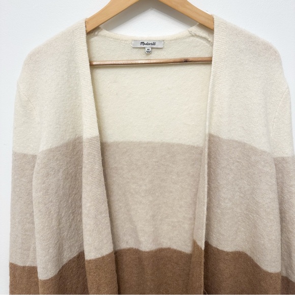Madewell Wool/Alpaca Colour Block Cardigan - Picture 10 of 11